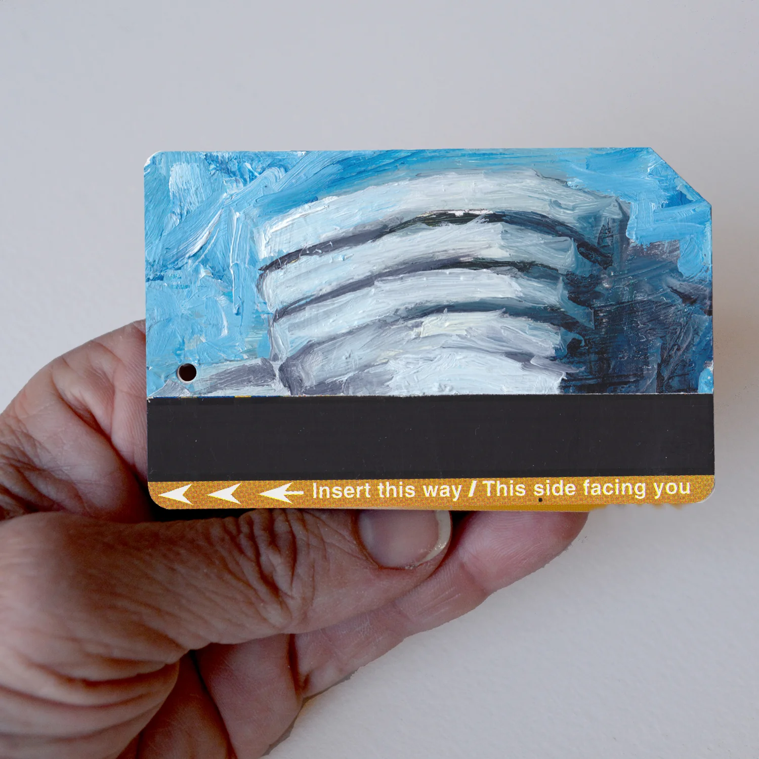 Metro Card Paintings - Guggenheim Museum — VH McKenzie